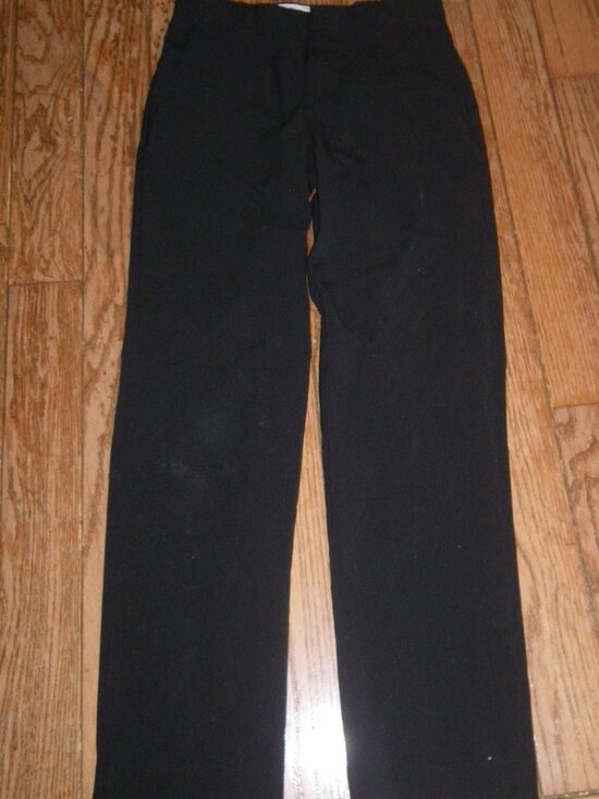 Chaps Other - Boy’s Teen’s Flat Front Black Dress Pants
